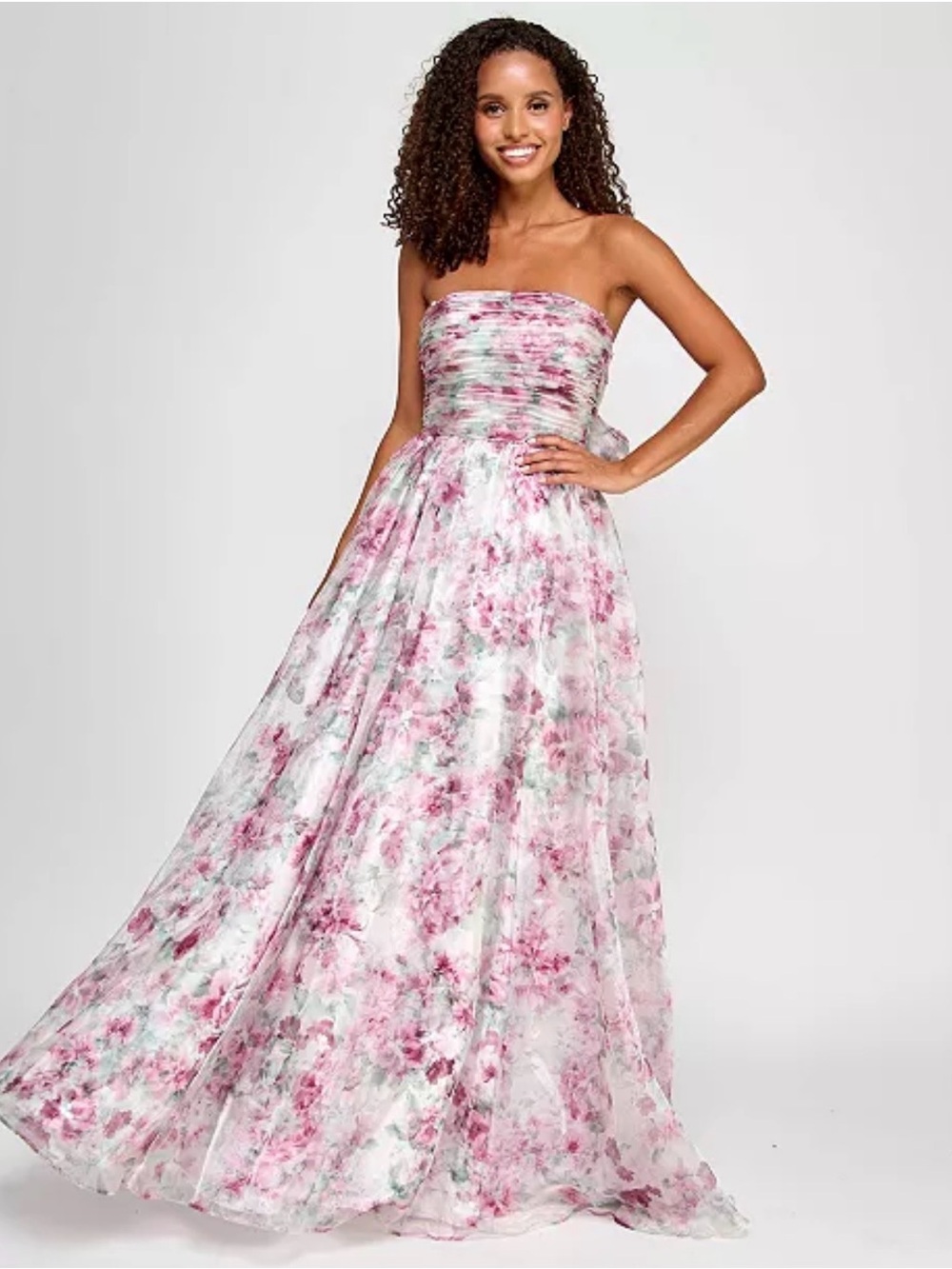 City Studios Floral Gown